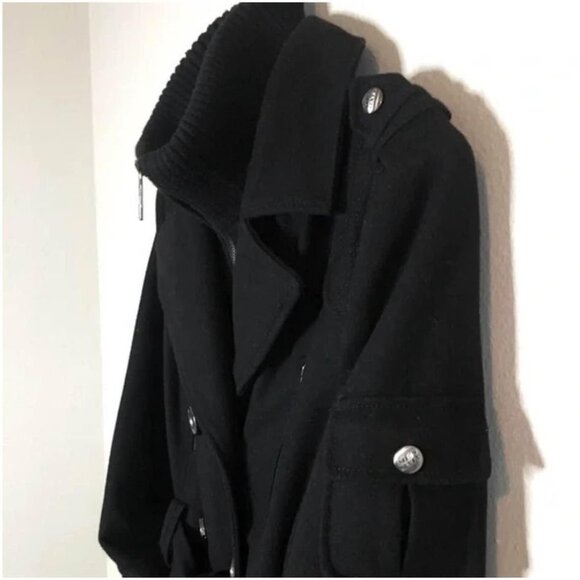 Miss Sixty wool blend trench coat - Picture 3 of 9